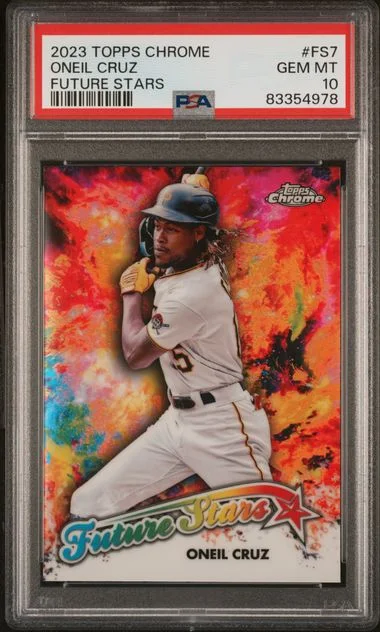 2023 Topps Chrome Oneil Cruz Future Stars #Fs7 card image