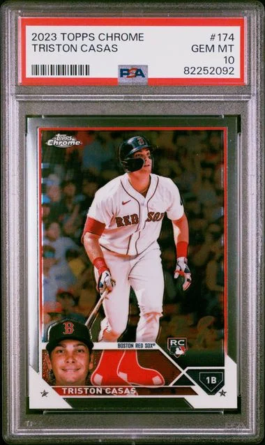 2023 Topps Chrome Triston Casas Pink #174 card image