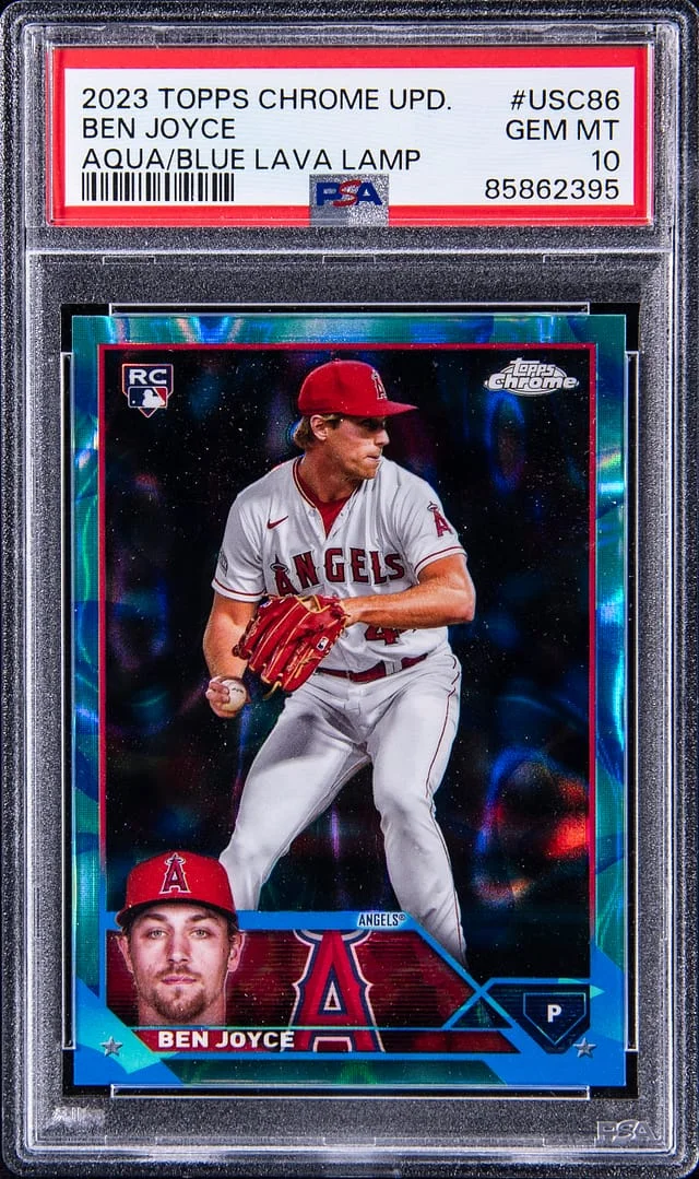 2023 Topps Chrome Update Ben Joyce Aqua #USC86 card image