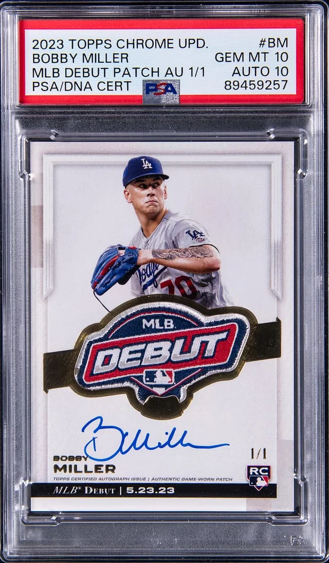 2023 Topps Chrome Update Debut #no-number card image