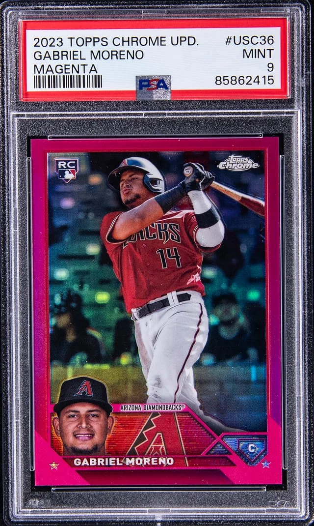 2023 Topps Chrome Update Gabriel Moreno Refractor #USC36 card image