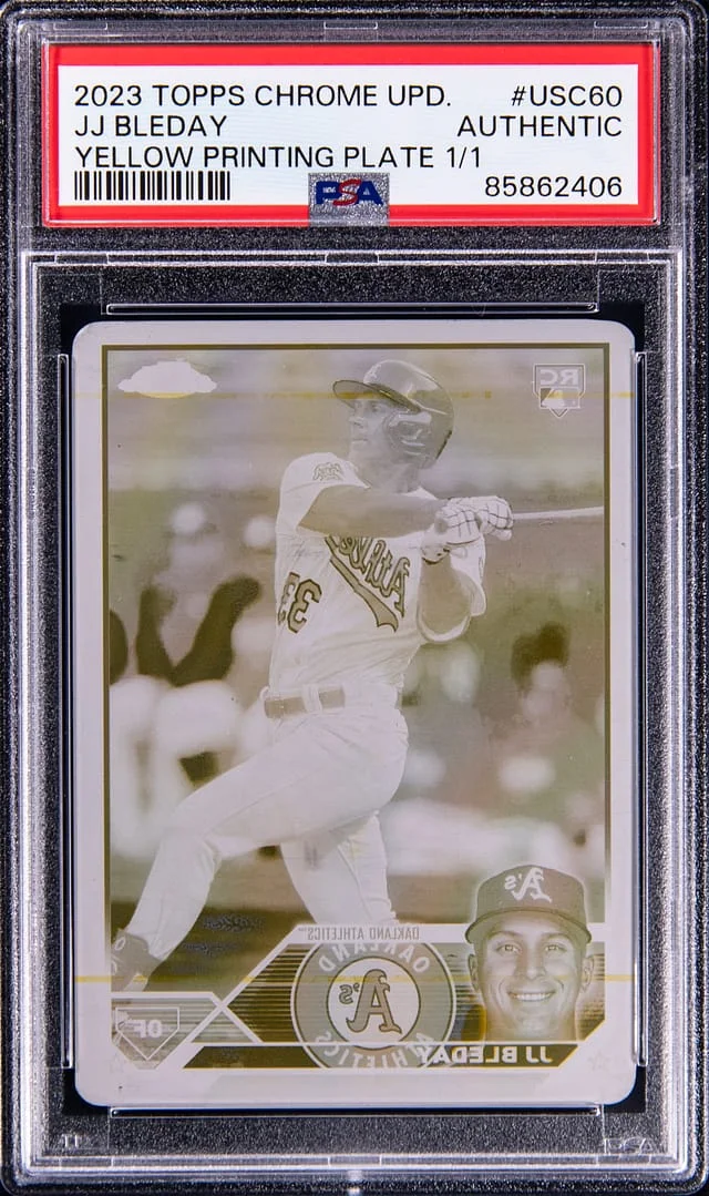 2023 Topps Chrome Update JJ Bleday Magenta #USC60 card image