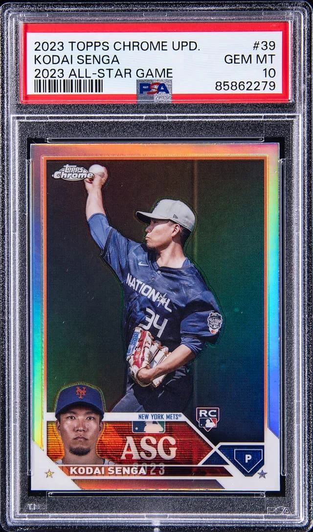 2023 Topps Chrome Update Kodai Senga All-Star Game #39 card image