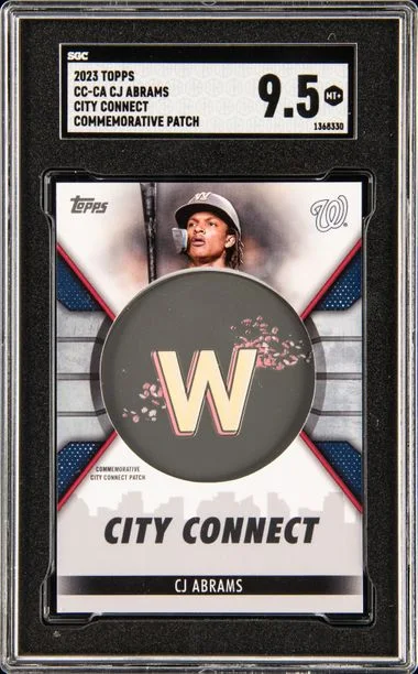 2023 Topps CJ Abrams City Connect Commemorative Patch #CC-CA card image