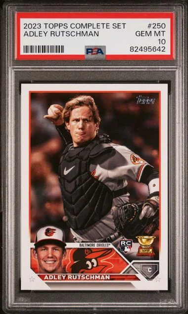 2023 Topps Complete Set Adley Rutschman SP #250 card image
