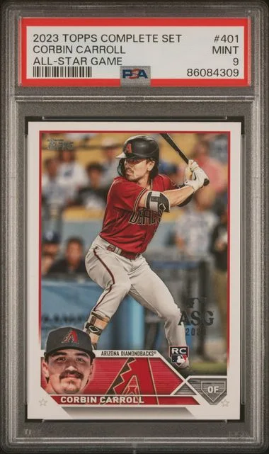 2023 Topps Complete Set Corbin Carroll All-Star Game #401 card image