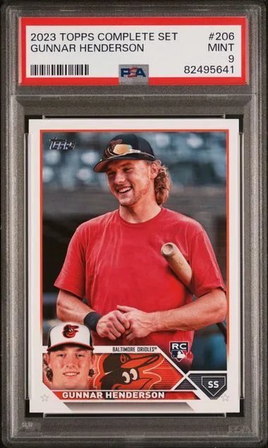 2023 Topps Complete Set Gunnar Henderson All-Star Game #206 card image