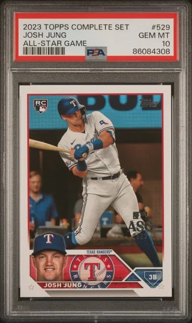 2023 Topps Complete Set Josh Jung All-Star Game #529 card image