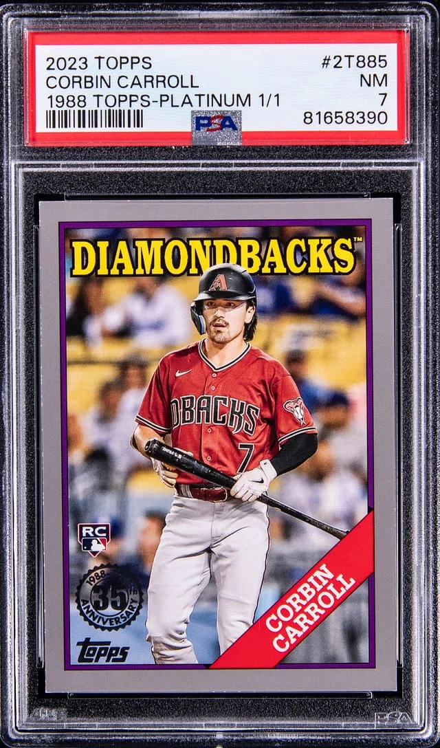 2023 Topps Corbin Carroll 1988 Topps #2T88-5 card image