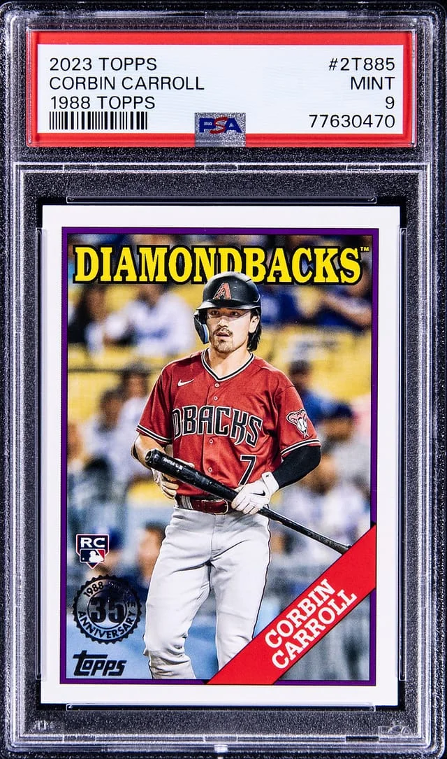 2023 Topps Corbin Carroll 1988 #2T885 card image