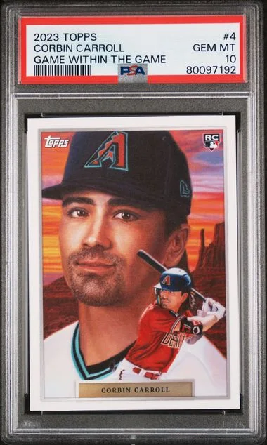 2023 Topps Corbin Carroll Game Within The Game #4 card image