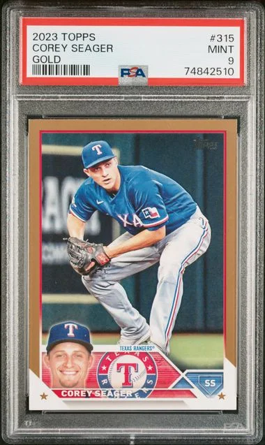 2023 Topps Corey Seager Gold #315 card image