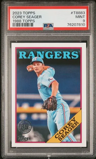 2023 Topps Corey Seager 1988 Topps Baseball #T8883 card image