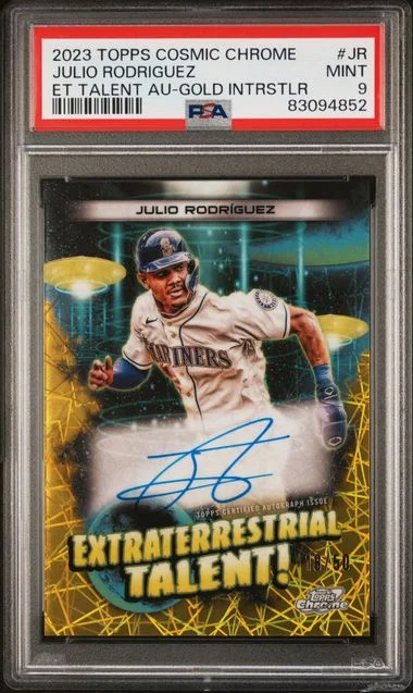2023 Topps Cosmic Chrome Extraterrestrial Talent #no-number card image