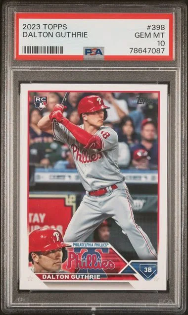 2023 Topps Dalton Guthrie #398 card image