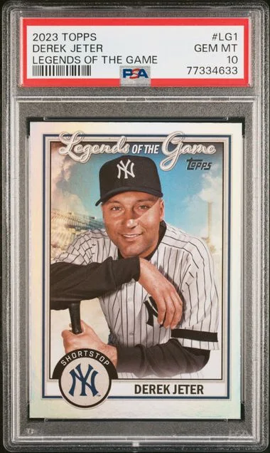 2023 Topps Derek Jeter Legends Of The Game #Lg1 card image