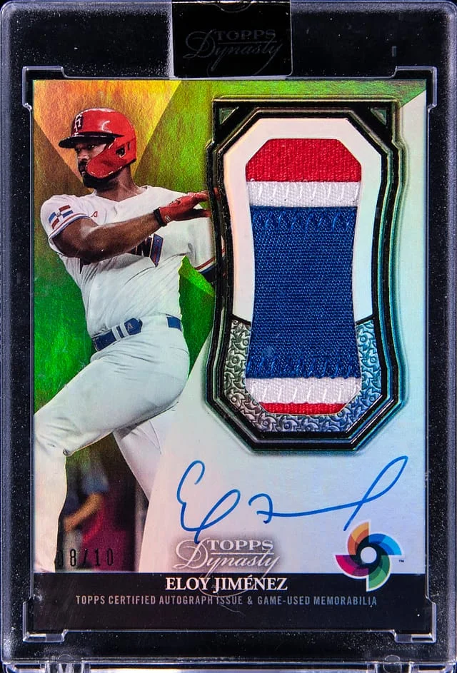 2023 Topps Dynasty Eloy Jimenez World Baseball Classics #DWBC-EJ2 card image