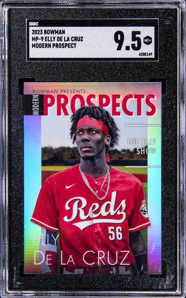 2023 Topps Elly De La Cruz Bowman Modern Prospect #MP-9 card image