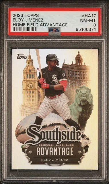 2023 Topps Eloy Jimenez Home Field Advantage Series 2 #HA17 card image