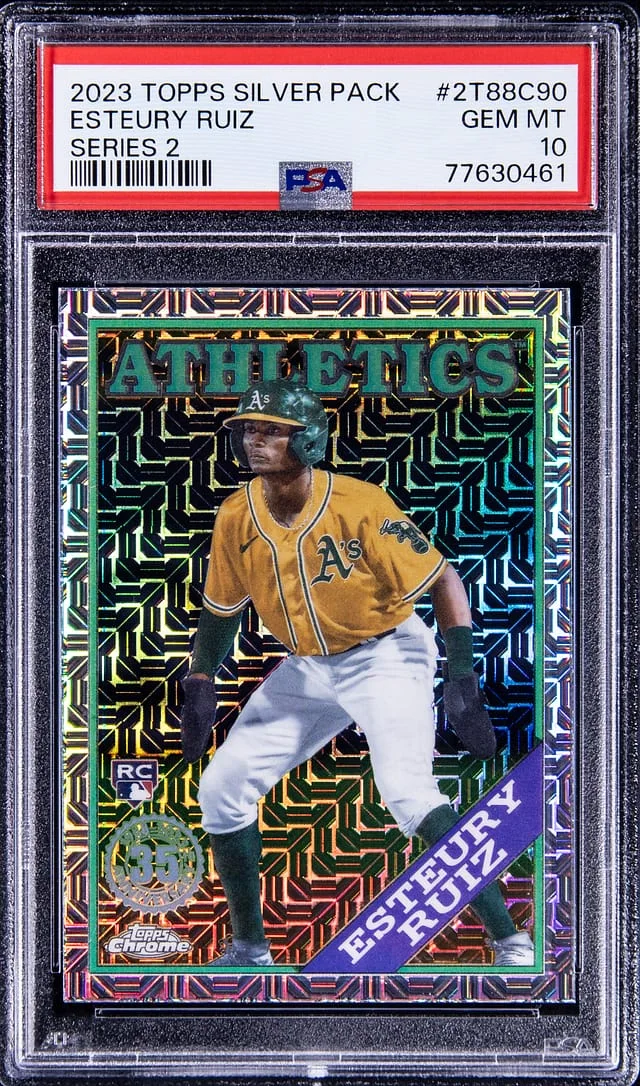 2023 Topps Esteury Ruiz Silver Pack Series 2 #2T88C90 card image