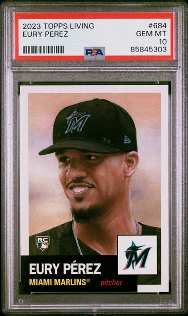 2023 Topps Eury Perez Living #684 card image