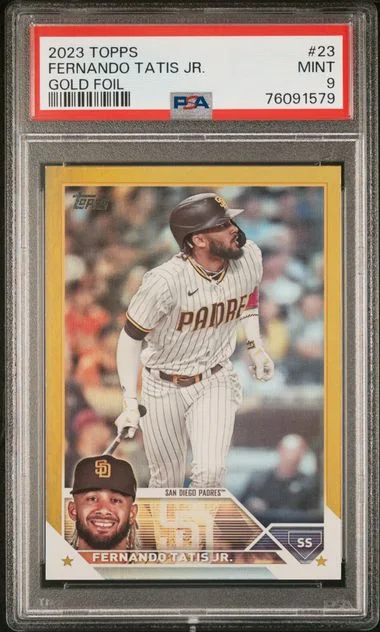 2023 Topps Fernando Tatis Jr. Gold Foil #23 card image