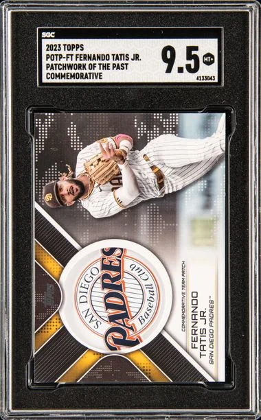 2023 Topps Fernando Tatis Jr. Patchwork Of The Past Commemorative #POTP-FT card image