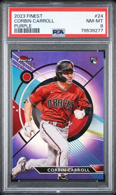 2023 Topps Finest Corbin Carroll #24 card image