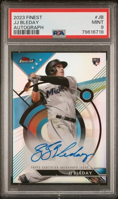 2023 Topps Finest Finest Autographs Jb Jj Bleday #no-number card image