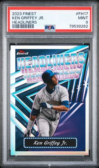2023 Topps Finest Ken Griffey Jr. Finest Headliners #FH-17 card image