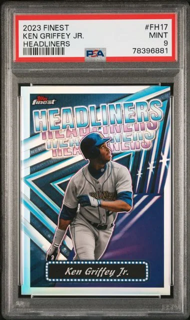 2023 Topps Finest Ken Griffey Jr. Finest Headliners #FH17 card image