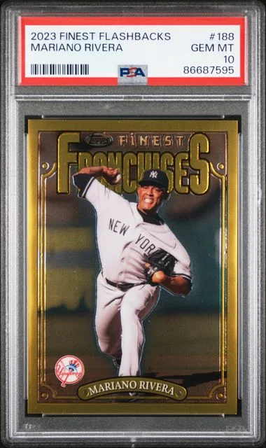 2023 Topps Finest Mariano Rivera Flashbacks #188 card image