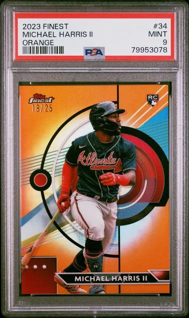 2023 Topps Finest Michael Harris II #34 card image