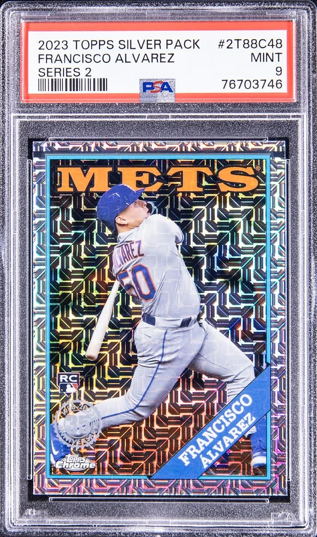 2023 Topps Francisco Alvarez Silver Pack Series 2 #2T88C48 card image