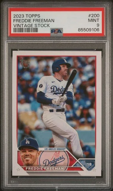2023 Topps Freddie Freeman Vintage Stock #200 card image