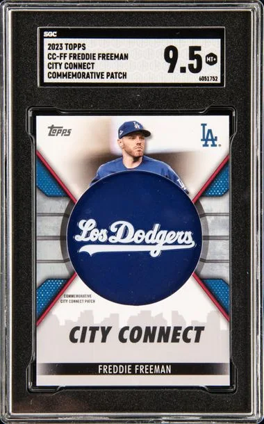 2023 Topps Freddie Freeman City Connect Commemorative Patch #CC-FF card image