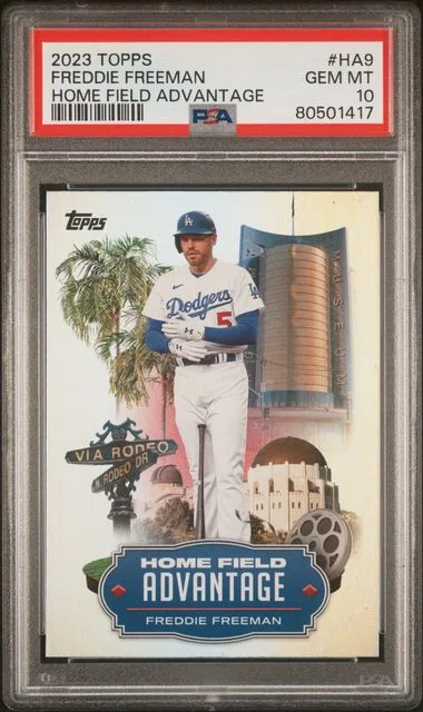 2023 Topps Freddie Freeman Home Field Advantage #HA9 card image