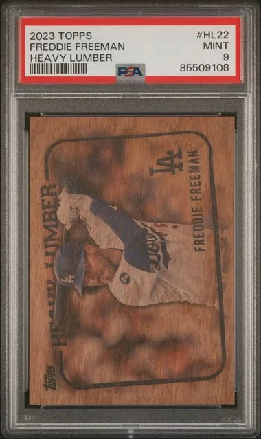 2023 Topps Freddie Freeman Heavy Lumber Series 2 #HL22 card image