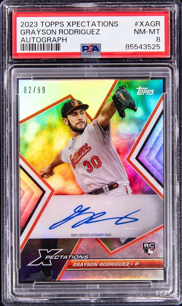 2023 Topps Grayson Rodriguez Xpectations Autograph #XAGR card image