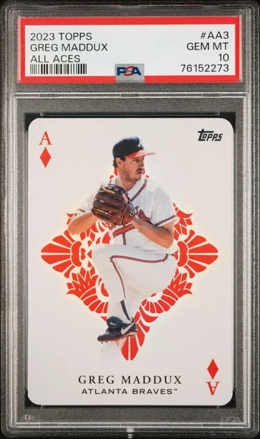 2023 Topps Greg Maddux All Aces #AA3 card image