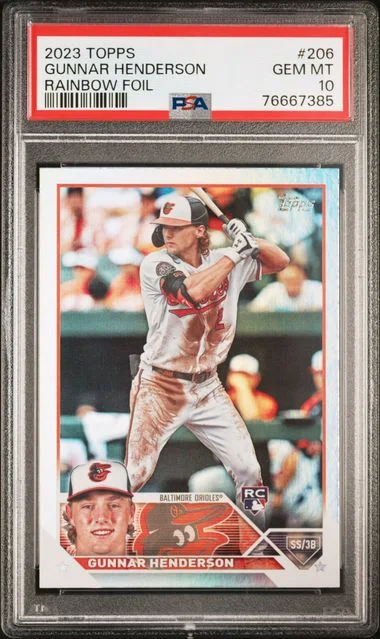 2023 Topps Gunnar Henderson #206 card image