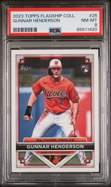 2023 Topps Gunnar Henderson Flagship Collection #25 card image