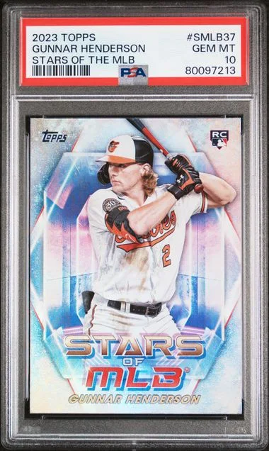 2023 Topps Gunnar Henderson Stars Of MLB Series 2 #SMLB37 card image