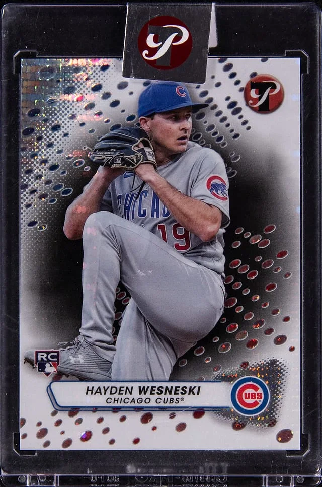 2023 Topps Hayden Wesneski - Topps Encased Pristine Black Refractor #239 card image
