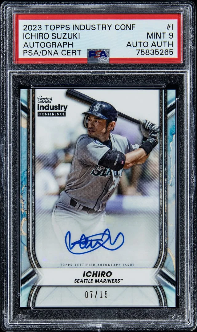 2023 Topps Ichiro Suzuki Industry Conference Autograph #A-I card image