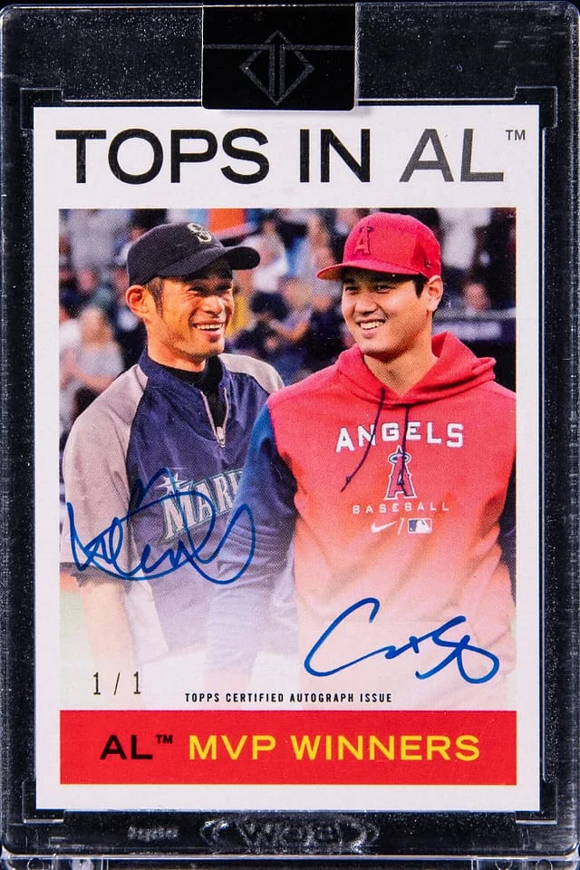 2023 Topps Ichiro/Shohei Ohtani Transcendent Through the Years Autographs #TTY-108 card image