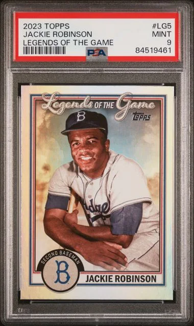 2023 Topps Jackie Robinson Legends Of The Game #LG5 card image