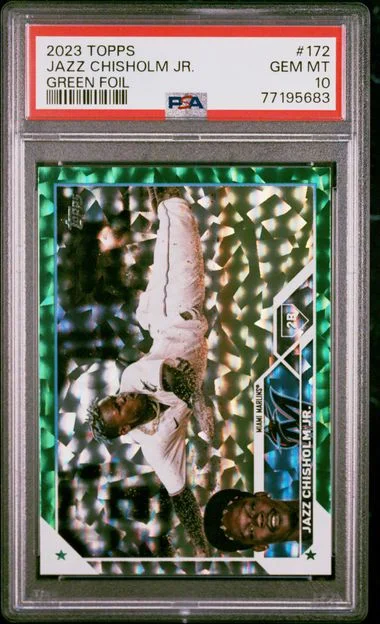 2023 Topps Jazz Chisholm Jr. #172 card image