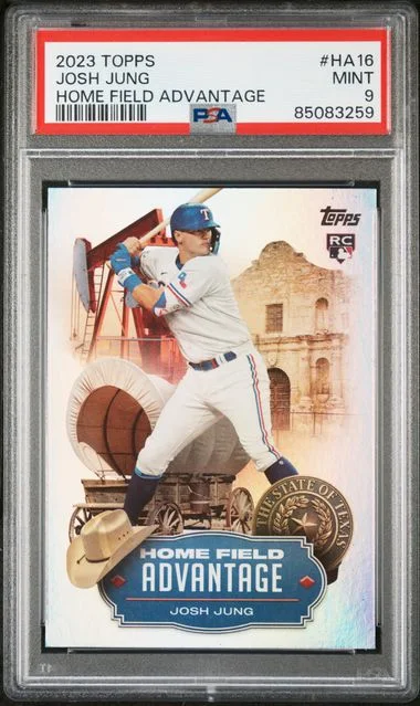 2023 Topps Josh Jung Home Field Advantage Series 2 #HA16 card image