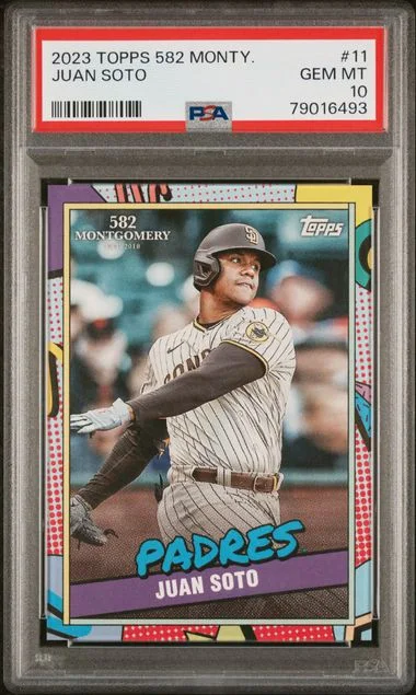2023 Topps Juan Soto 582 Montgomery Set #11 card image